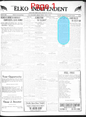 Page thumbnail for Elko Independent
