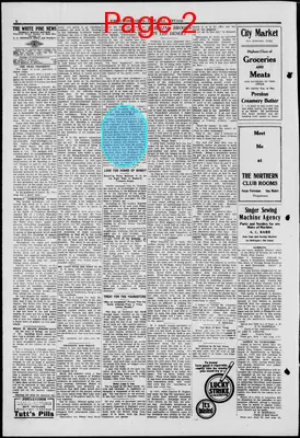 Page thumbnail for White Pine News