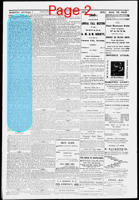 Page thumbnail for Morning Appeal