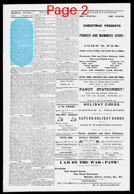 Page thumbnail for Morning Appeal