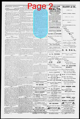 Page thumbnail for Morning Appeal
