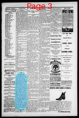Page thumbnail for Morning Appeal