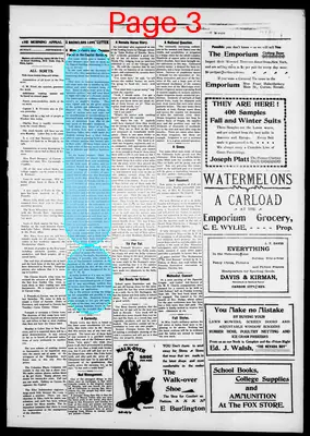 Page thumbnail for Morning Appeal