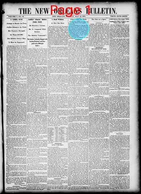 Page thumbnail for The New Orleans Bulletin
