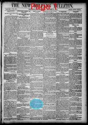 Page thumbnail for The New Orleans Bulletin