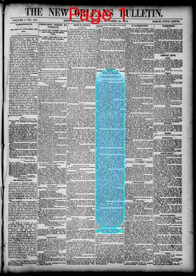 Page thumbnail for The New Orleans Bulletin