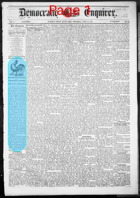 Page thumbnail for Democratic Enquirer