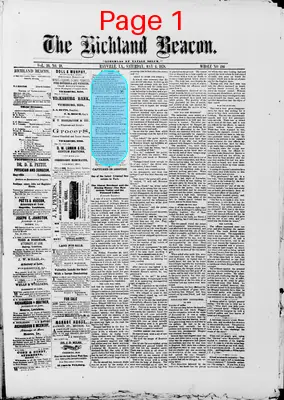 Page thumbnail for Richland Beacon