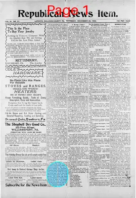 Page thumbnail for Republican News Item
