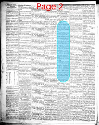Page thumbnail for Weekly Miners' Express