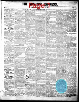 Page thumbnail for The Miners' Express