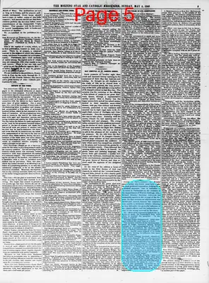 Page thumbnail for The Morning Star And Catholic Messenger