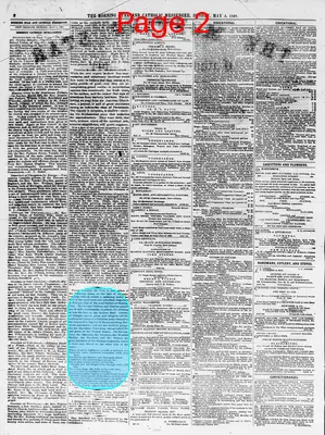 Page thumbnail for The Morning Star And Catholic Messenger