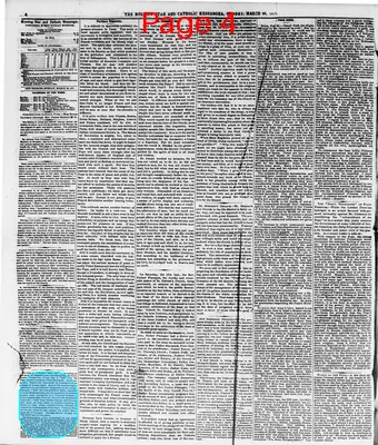 Page thumbnail for The Morning Star And Catholic Messenger