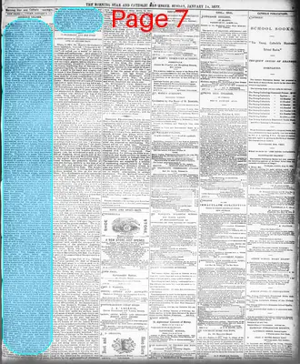 Page thumbnail for The Morning Star And Catholic Messenger