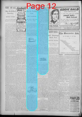 Page thumbnail for The Worcester Spy
