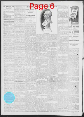 Page thumbnail for The Worcester Spy
