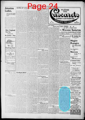 Page thumbnail for The Worcester Spy