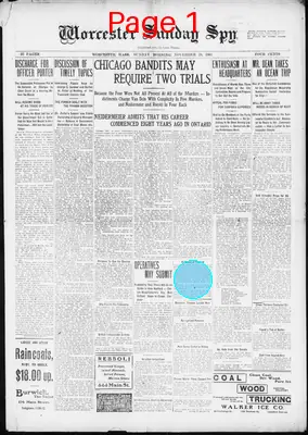 Page thumbnail for The Worcester Spy