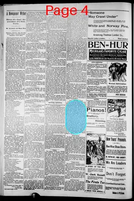 Page thumbnail for The Copper Country Evening News