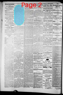 Page thumbnail for The Copper Country Evening News