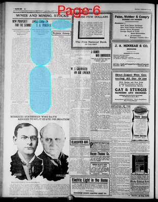 Page thumbnail for The Calumet News