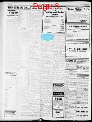 Page thumbnail for The Calumet News