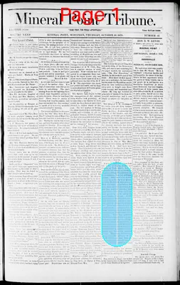 Page thumbnail for Mineral Point Tribune