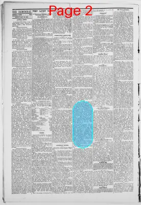 Page thumbnail for Iowa County Democrat