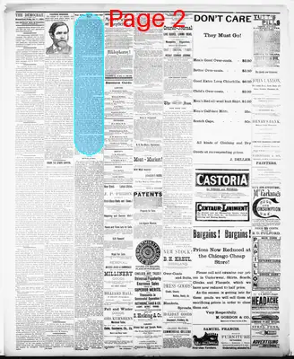 Page thumbnail for Iowa County Democrat