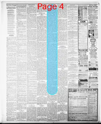 Page thumbnail for Iowa County Democrat