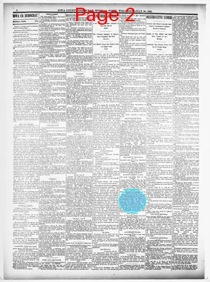 Page thumbnail for Iowa County Democrat