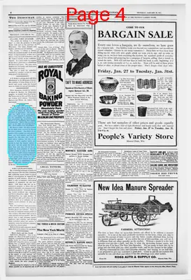 Page thumbnail for Iowa County Democrat