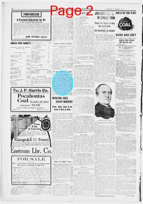 Page thumbnail for Iowa County Democrat