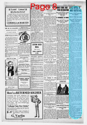 Page thumbnail for Iowa County Democrat
