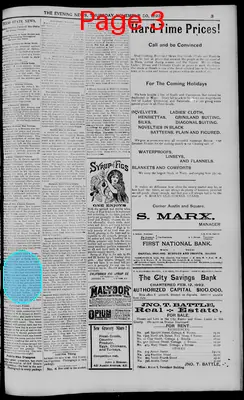 Page thumbnail for The Waco Evening News