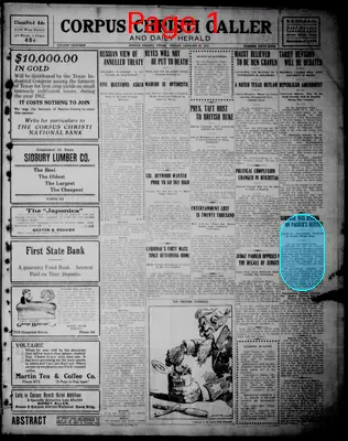 Page thumbnail for Corpus Christi Caller And Daily Herald