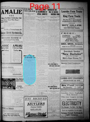Page thumbnail for Corpus Christi Caller And Daily Herald