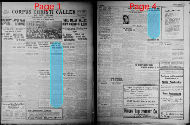 Page thumbnail for Corpus Christi Caller And Daily Herald