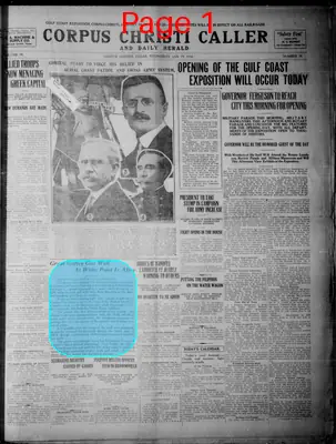 Page thumbnail for Corpus Christi Caller And Daily Herald