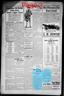 Page thumbnail for Bryan Daily Eagle And Pilot