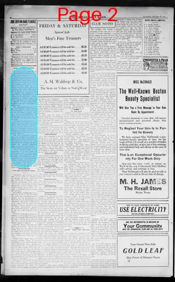 Page thumbnail for Bryan Daily Eagle And Pilot