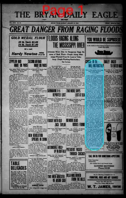Page thumbnail for Bryan Daily Eagle And Pilot
