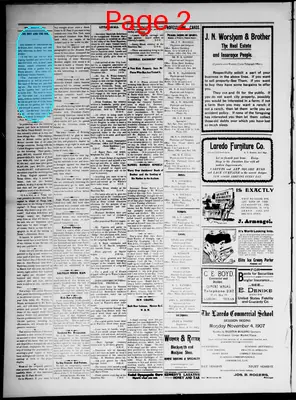 Page thumbnail for Laredo Weekly Times