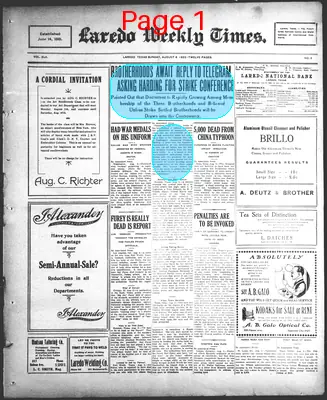 Page thumbnail for Laredo Weekly Times
