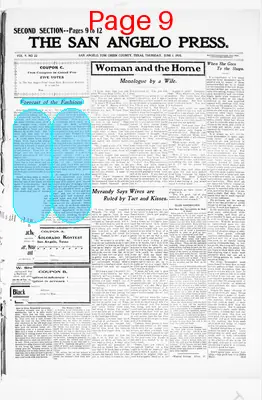 Page thumbnail for The San Angelo Press