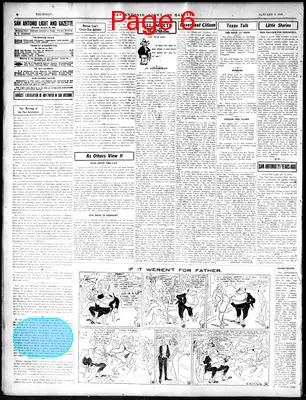 Page thumbnail for San Antonio Light And Gazette