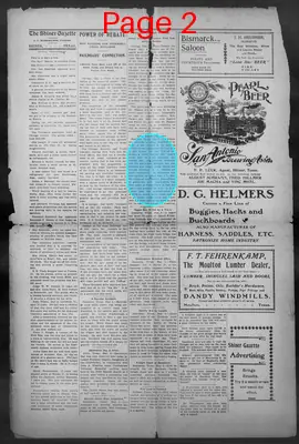 Page thumbnail for Shiner Gazette