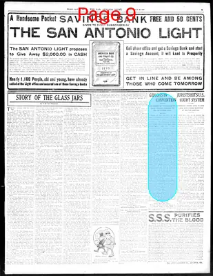Page thumbnail for The San Antonio Light