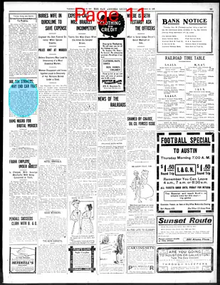 Page thumbnail for The San Antonio Light
